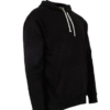 Sudadera Unisex de Alta Calidad, Color Negro, con Capucha, Cuello Redondo y Bolsillo Canguro - Image 2