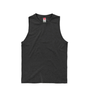 Playera Color Oxford  sin Mangas  Cuello Redondo Unisex
