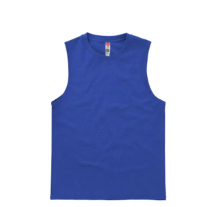 Playera Color Rey  sin Mangas  Cuello Redondo Unisex