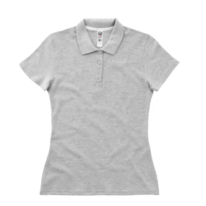 Playera para Mujer Tipo Polo Premium Color Jaspe