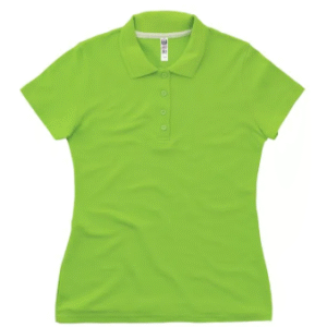 Playera para Mujer Tipo Polo Premium Color Limon