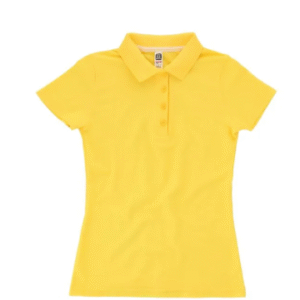 Playera para Mujer Tipo Polo Premium Color Canario