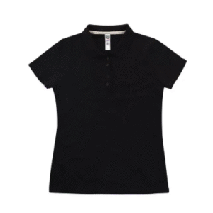 Playera para Mujer Tipo Polo Premium Color Negro