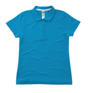 Playera para Mujer Tipo Polo Premium Color Turquesa