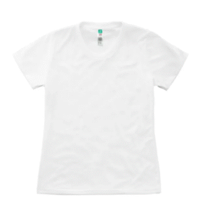 Playera para Mujer Color Blanco Cuello Redondo Manga Corta para Sublimar