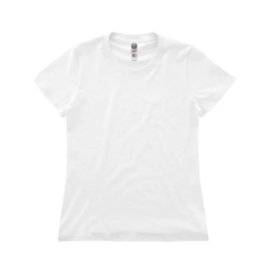Playera para Mujer Color Blanco Cuello Redondo Manga Corta de Alta Calidad