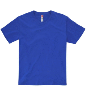 Playera para Hombre Color Rey  Cuello V Manga Corta