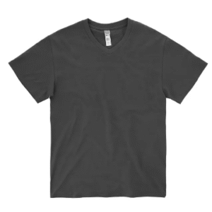 Playera para Hombre Color Carbon Cuello V Manga Corta