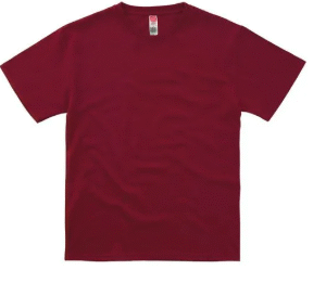 Playera para Hombre Color Cherry Cuello Redondo Manga