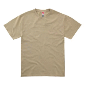 Playera para Hombre Color Kaki Cuello Redondo Manga
