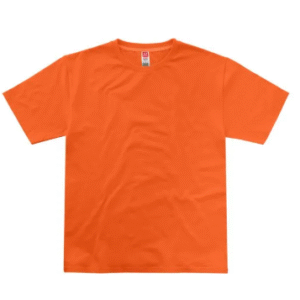 Playera para Hombre Color Naranja  Cuello Redondo Manga
