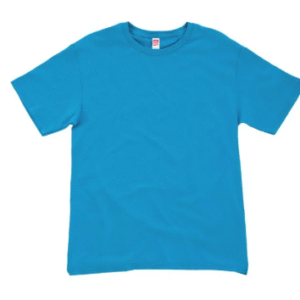 Playera para Hombre Color Turquesa Cuello Redondo Manga