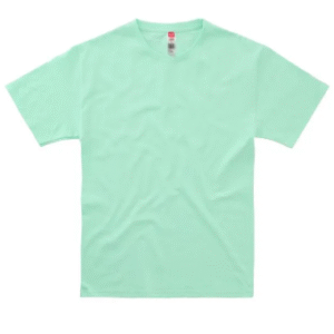 Playera para Hombre Color Menta  Cuello Redondo Manga