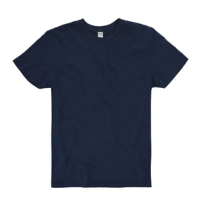 Playera Premium para Hombre Color Marino  Cuello Redondo Manga Corta