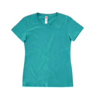 Playera para Mujer Cuello Redondo Manga Corta  Color Perry