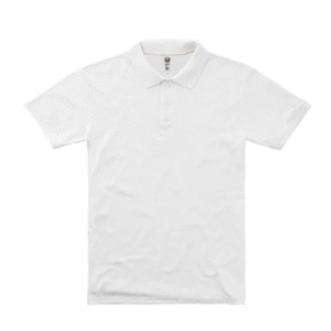 Playera  para Hombre Tipo Polo Premium Color Blanco