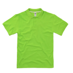 Playera  para Hombre Tipo Polo Premium Color Verde Limon