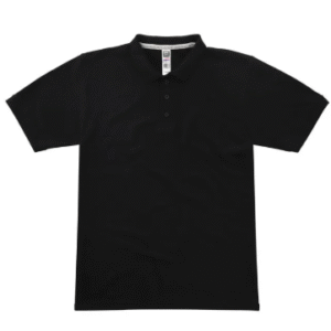 Playera  para Hombre Tipo Polo Premium Color Negro