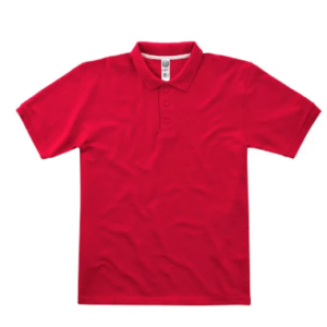Playera  para Hombre Tipo Polo Premium Color Rojo