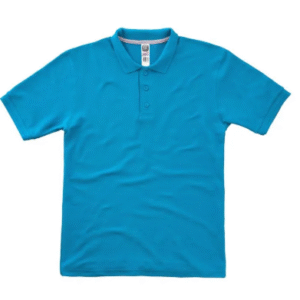 Playera  para Hombre Tipo Polo Premium Color Turquesa