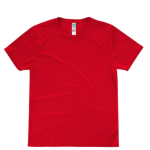 Playera para Hombre Deportiva 100% políester con tecnología Dry Tech  Color Rojo